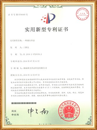 液压  实用：一种液压井盖