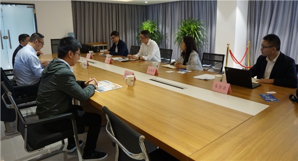 湖南csgo电竞比分网与江苏亨通光电股份有限公司的座谈会